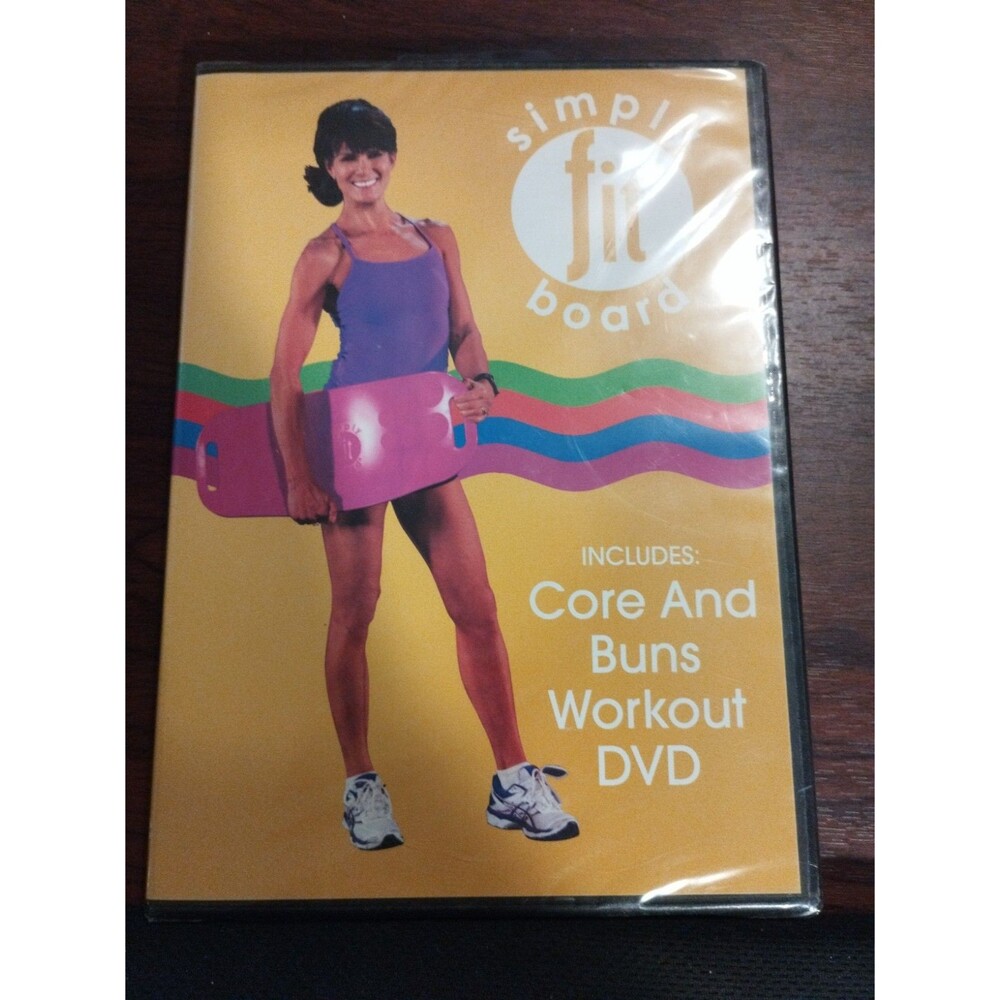 Simply Fit Board: Includes Core and Buns Workout DVD - Brand New Sealed DVD